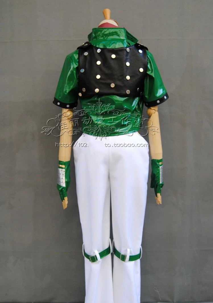 

Anime JoJo Bizarre Adventure Cosplay Costume Caesar Anthonio Zeppeli Cosplay Costume With Gloves Halloween Outfit For Women Men