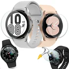 Защитная пленка 8 шт.лот, закаленное стекло для Samsung Galaxy Watch 4 Classic 42 мм 46 мм 4 40 мм 44 мм, Защитная пленка для экрана 9H Clear