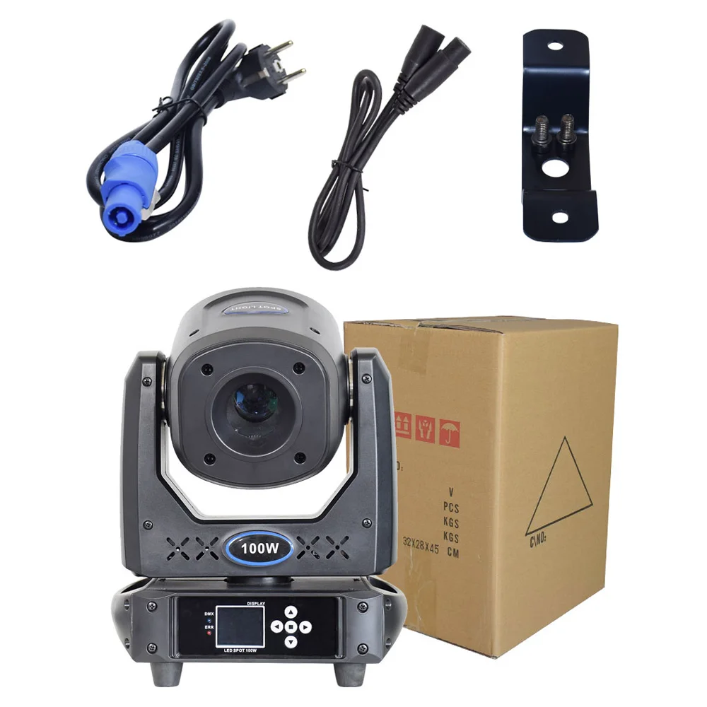 Lyre 100 Вт светодиодный сценический светильник с подвижной головкой Dmx GOBO Dj