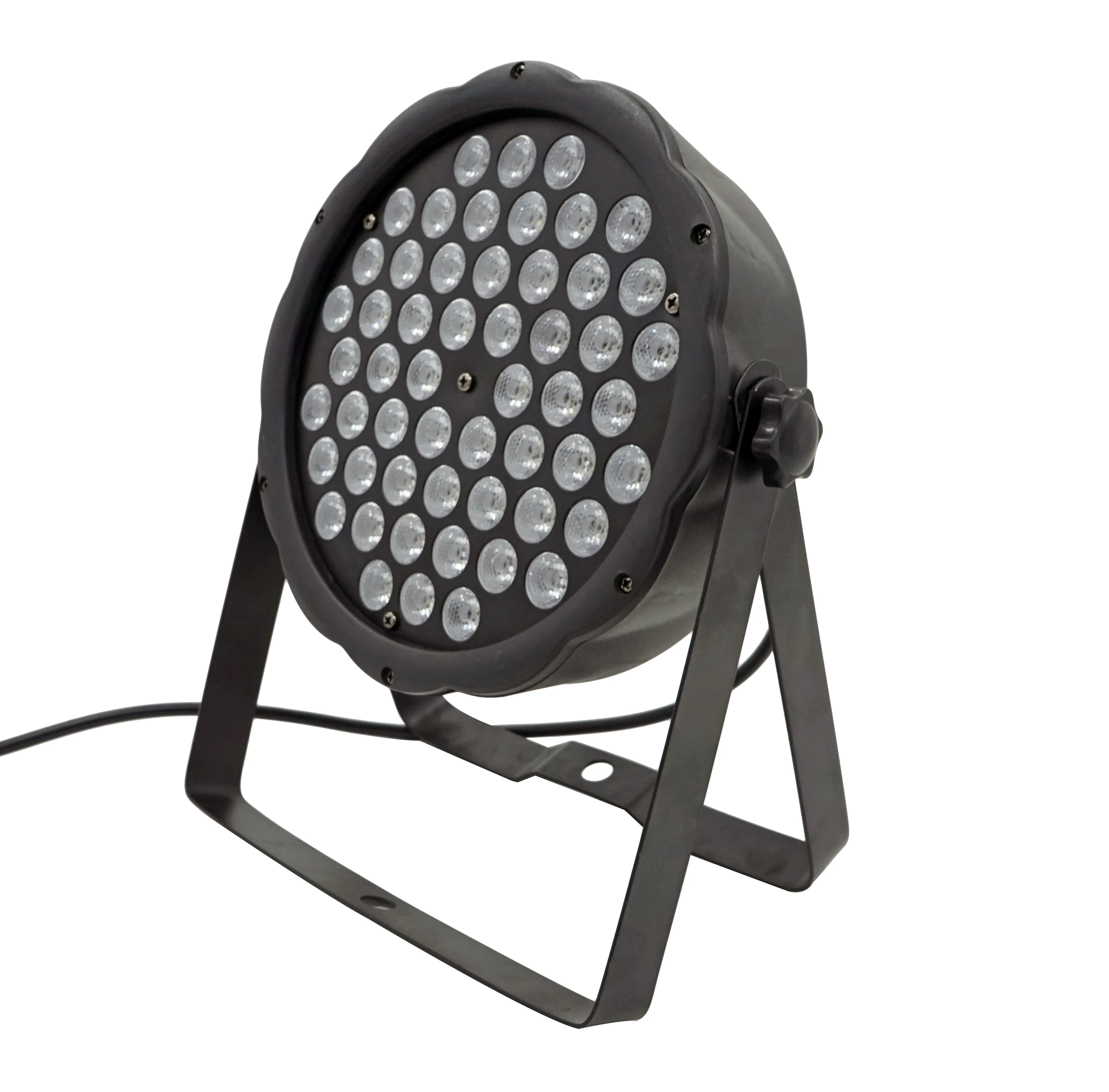 Плоский светодиодный RGB-Стробоскоп YaYao Par 54x3 Вт сценический эффект DMX 512 для диджея