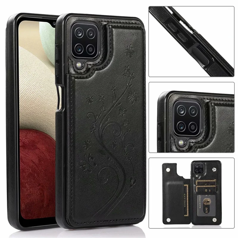 Модный кожаный чехол с рисунком для телефона Samsung Galaxy S20 S21 Ultra FE S8 S9 S10 задняя