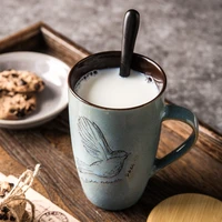 creative mugs large capacity european cups ceramic cups simple nordic home coffee cups fashion lovers cups drinking cups