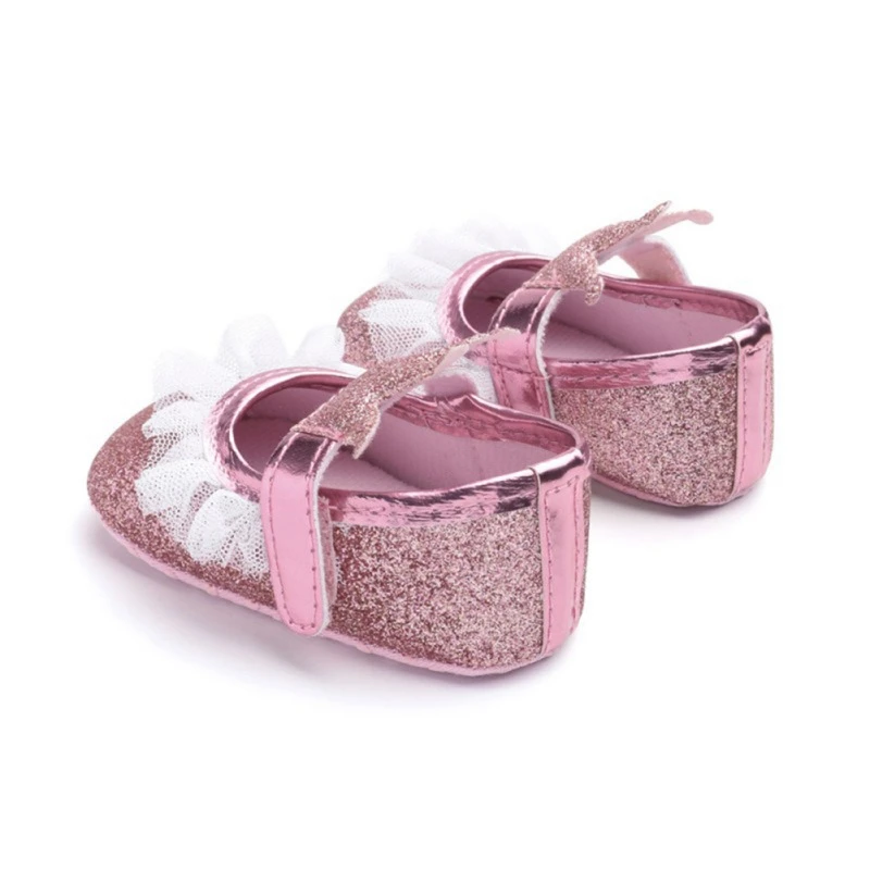 

Newborn Lace Crown Birthday First Walkers Cute Princess Girls Shoes Spring Summer Baby Girls Shoes Bling Baby Shoes Crown