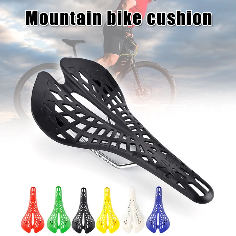 

Inbuilt Saddle Suspension Lightweight Plastic Bicycle Bike Saddle Seat Cushion FK88