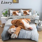 Комплект постельного белья для домашних животных с 3D-принтом, 23 шт.