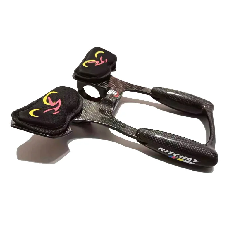 ws 3k glossy Горячая Распродажа itly Bullhorn TT руль Триатлон расширитель для велосипеда Отдых/TT Руль дорожный велосипед 31,8 мм 3K Глянцевая углеродная Аэро-бар - Цвет: ws 3k glossy