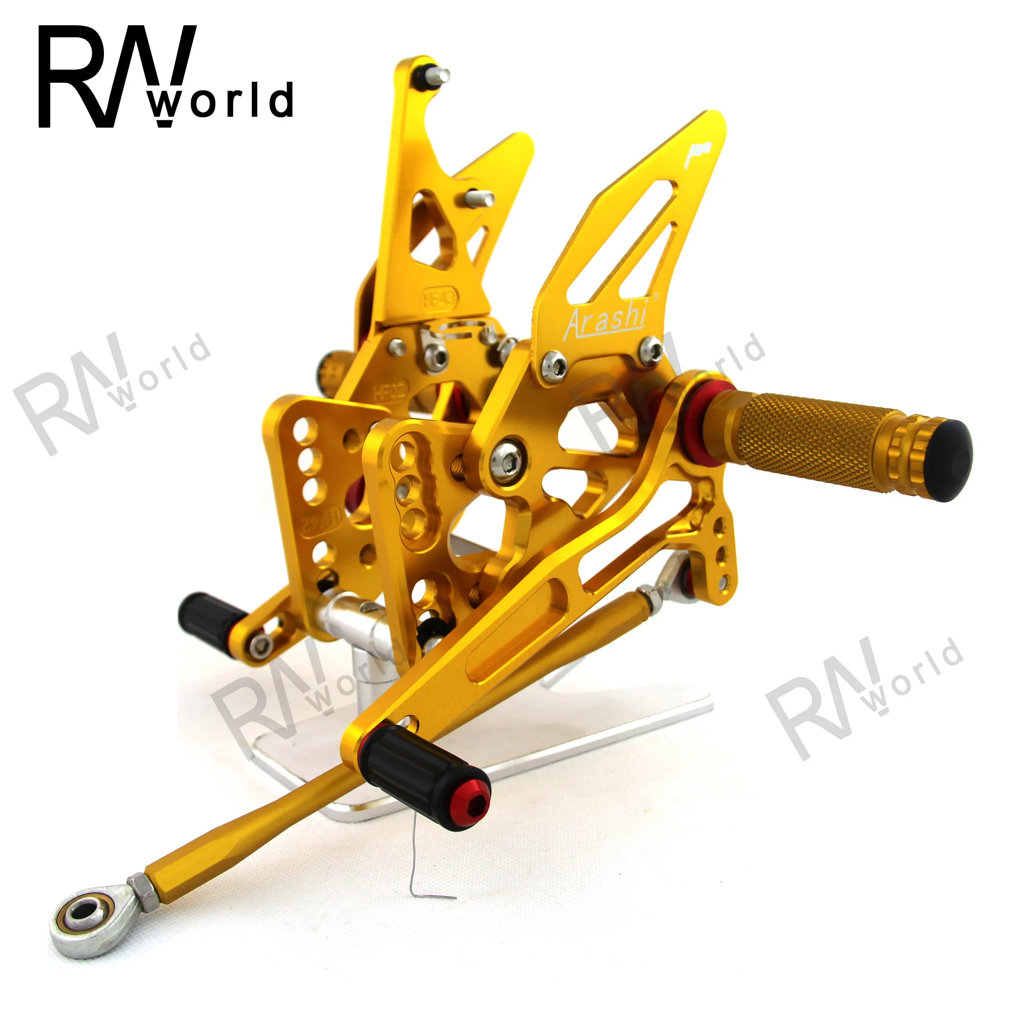 Мотоциклетные CNC Регулируемые задние комплекты подставки для ног подставка
