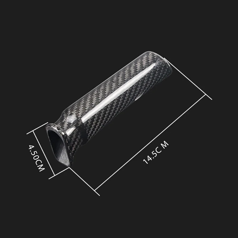 

for Toyota 86 Subaru BRZ WRX Carbon Fiber Car Replace Handbrake Grips Cover Trim Interior Accessories