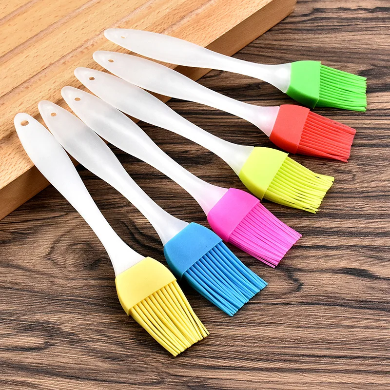 

200pcs Small Size Basting Brush Silicone Baking Bakeware 230 Degrees Celsius Bread Cook Pastry Oil Cream BBQ Tool Tools