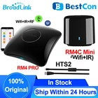 Пульт дистанционного управления Broadlink RM4 PRO BestCon RM4C Mini HTS2, универсальный пульт для умного дома, Wi-Fi, инфракрасный радиочастотный датчик температуры и влажности