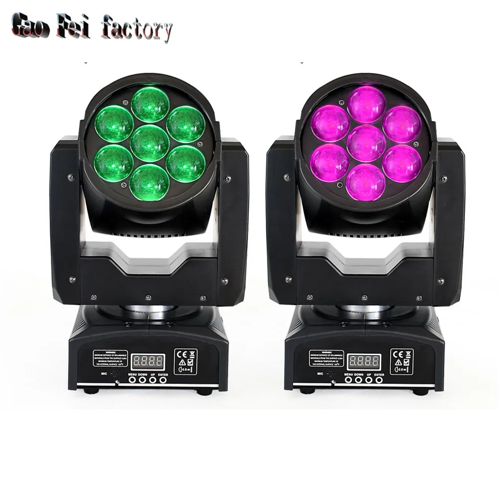 

Сценический светильник Hong Yi Stage Lighting 7X12W RGBW 4In1
