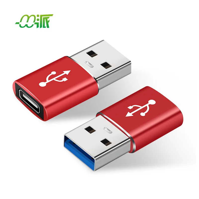 

New type-c female to USB version 3.0 converter Mobile phone charging transmission U disk adapter to A male connector