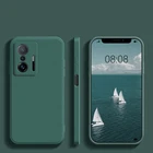 Чехол для Xiaomi 11T, чехол для Xiaomi 11T, противоударный чехол из жидкого силикона и ТПУ, задняя крышка для Xiaomi Mi 10T 11T Pro Lite
