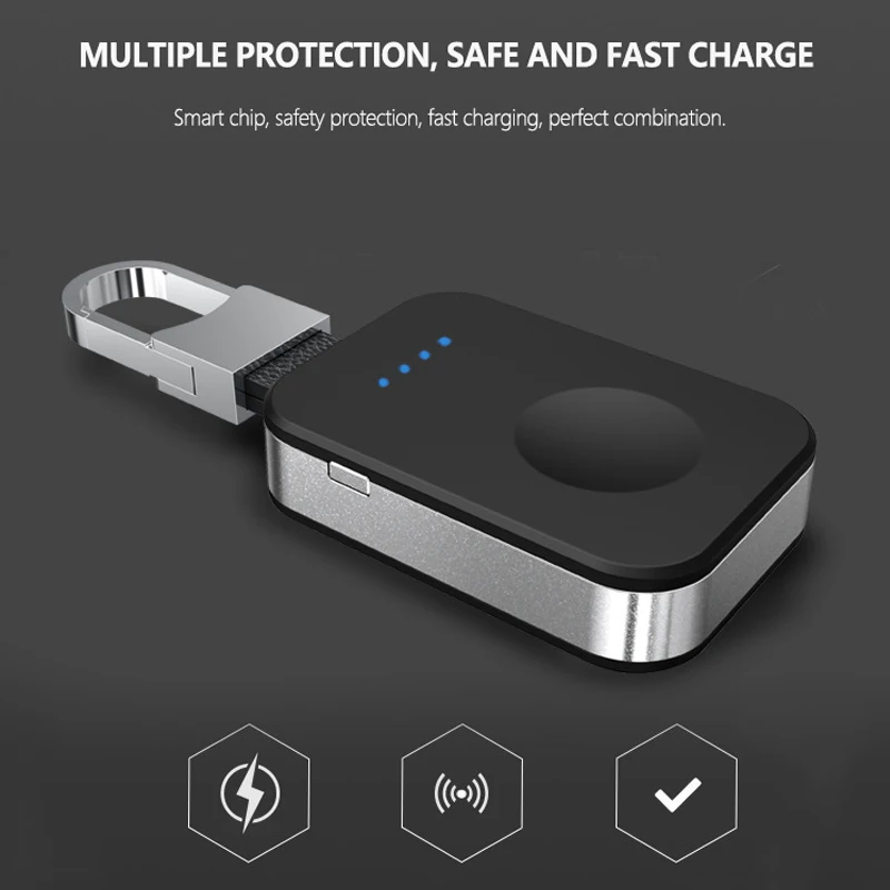 Беспроводное зарядное устройство Qi Магнитная Зарядка для Apple iWatch 5 4 3 2