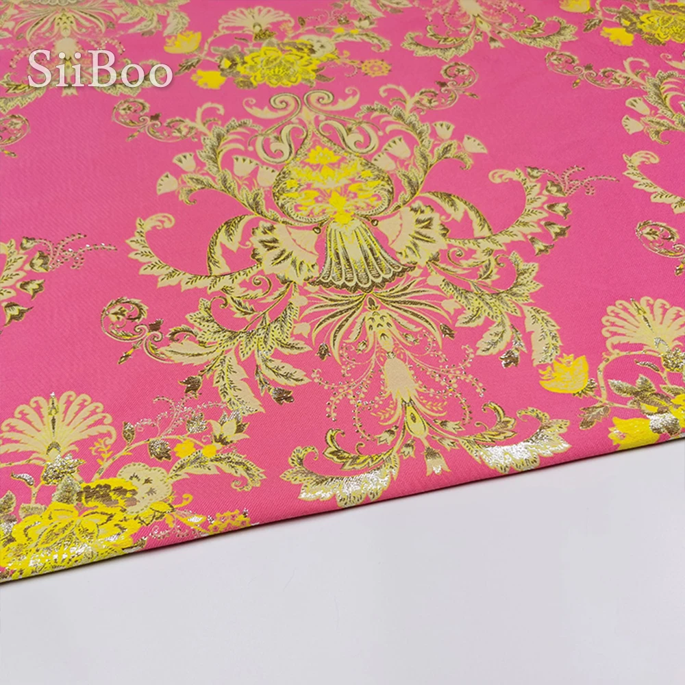 Роскошное платье в европейском стиле розовое королевское синее с цветочным