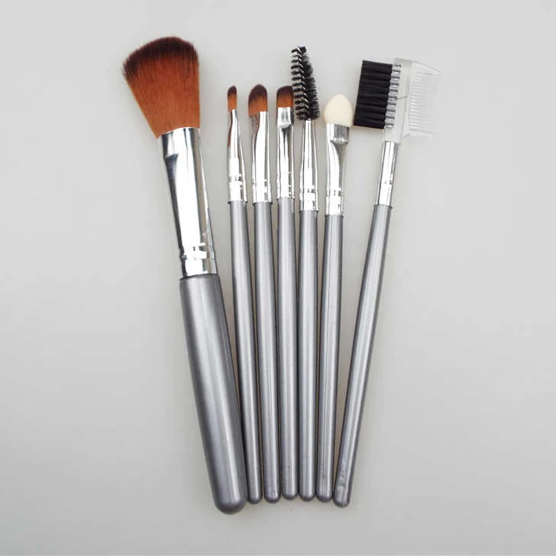 7 шт набор кистей для макияжа косметический инструмент красоты основа пудра