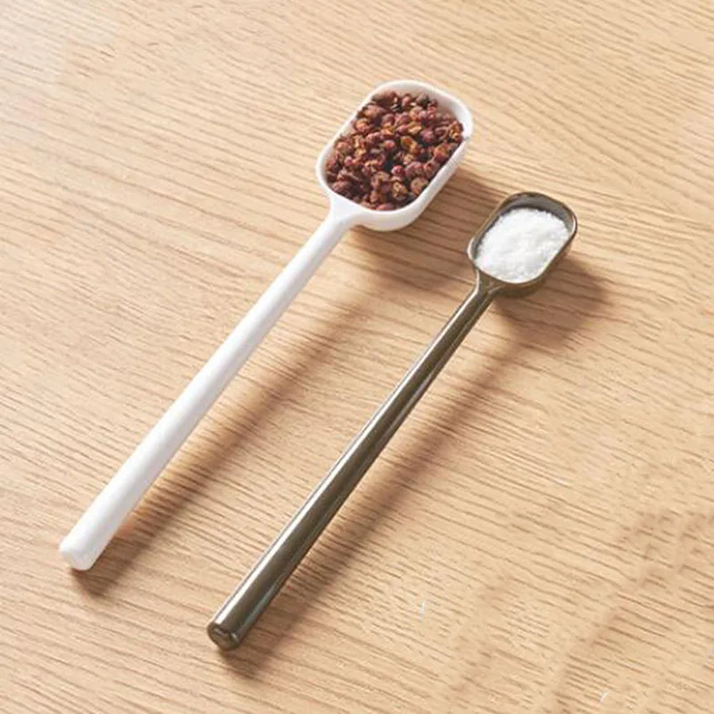 

Retro Long Handle Measuring Spoon Kitchen Limited Salt Spoon Baby Milk Powder Spoon Size 2 Pack New