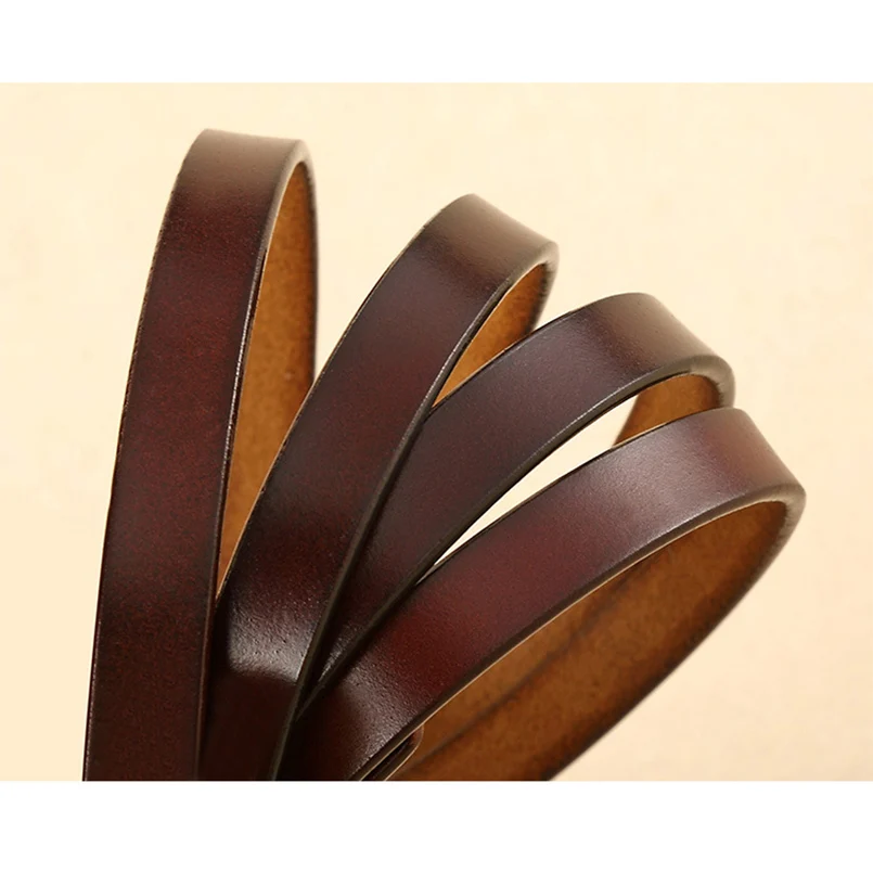 Ремень женский из натуральной коровьей кожи дизайнерский Повседневный Пояс для