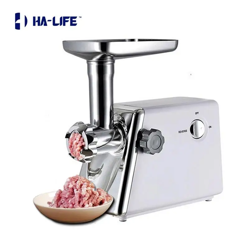 

HA-Life Automatic Sausage Stuffer Electric Meat Grinder Multifunctional Meat Mincer Pepper Sausage Grinding Machine