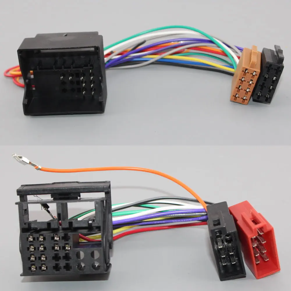 16-контактный автомобильный кабель-адаптер DIN ISO для Mercedes Benz