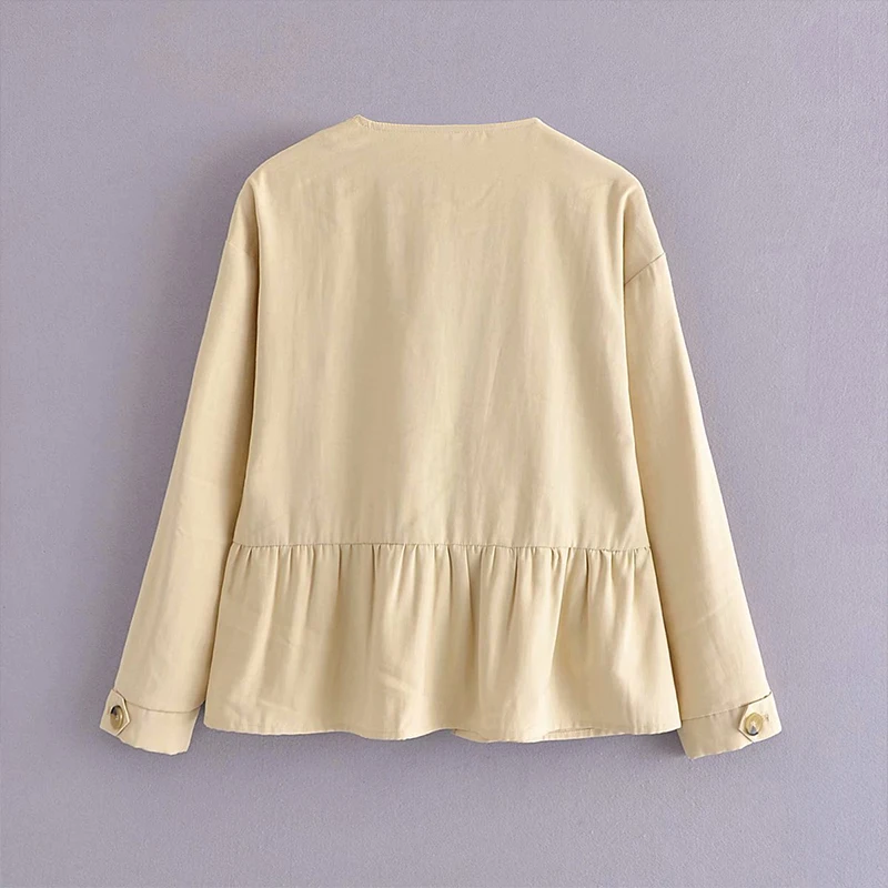 

Free Shipping 2021 New Turn-down Collar Casual Plus Size Stand Coats Long Loose Coat Birth Gift Knitting Fabric Women Coats