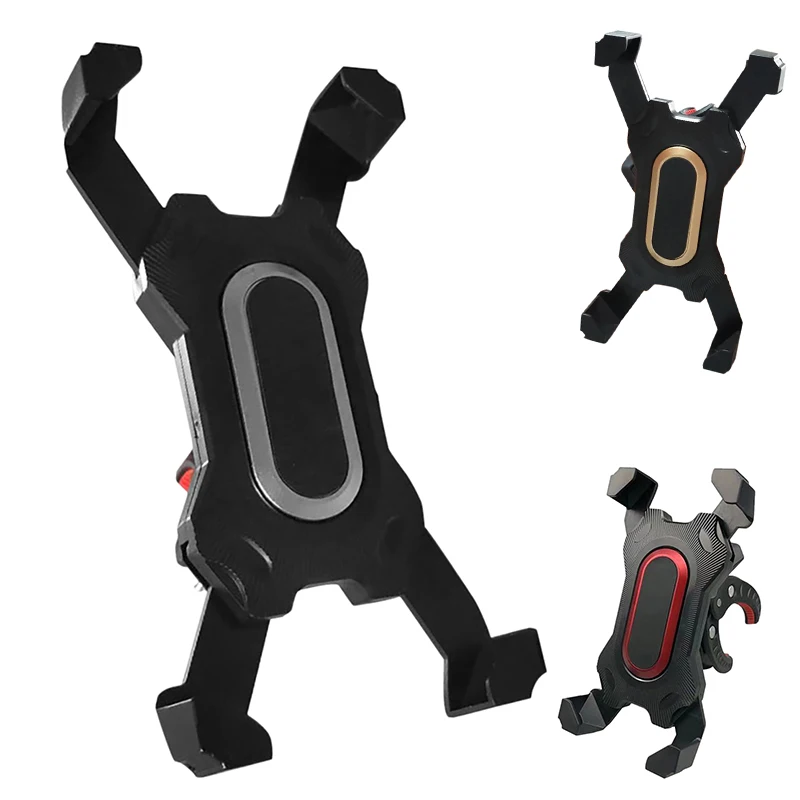 

Scooter Phone Holder Auto Bike Phone Holder Universal Motorcycle Bicycle Phone Handlebar Stand Mount Bracket