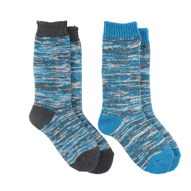 Мериносовые женские шерстяные носки фирменные уличные осенне зимние толстые