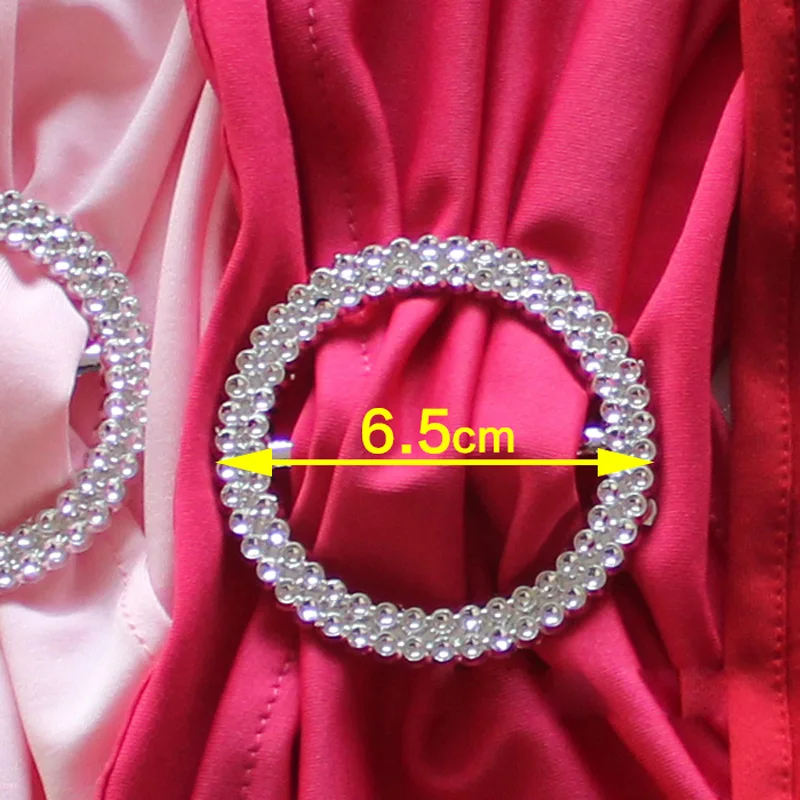 

Wholesale 100pcs Wedding Chair Cover Sash Bands Spandex Lycra for Wedding Party Birthday Chair Decoration