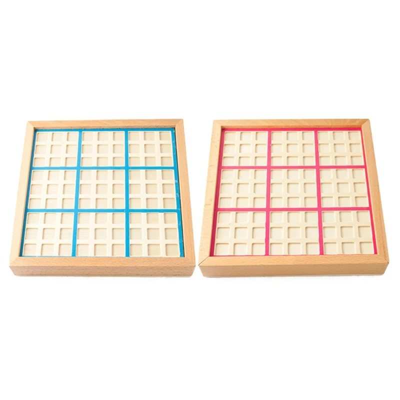 Деревянный судоку-пазл настольная игра с выдвижным ящиком Математическая