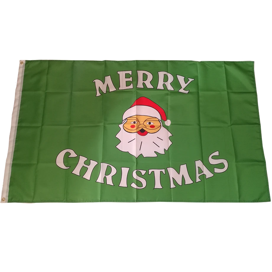 

Санта-Клаус, Счастливого Рождества, зеленый флаг, Фотофон для вечерние, украшение для дома, индивидуальный флаг, 3x5 футов, 2x3 фута, полиэстер