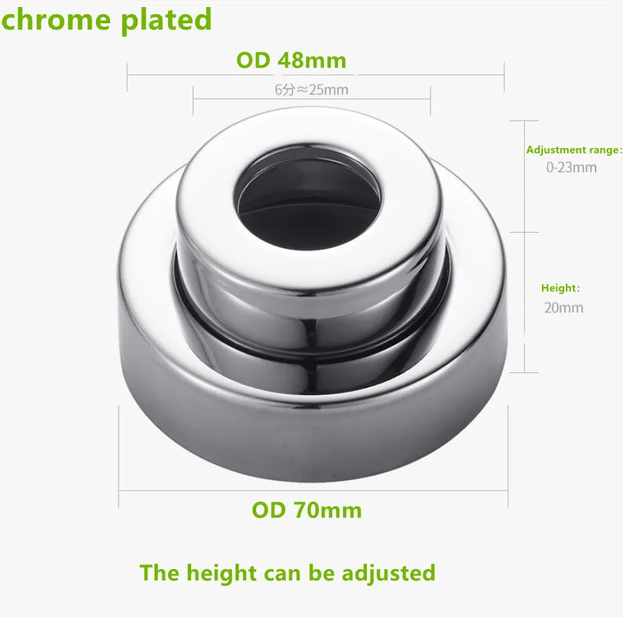 Декоративные колпачки для труб из нержавеющей стали