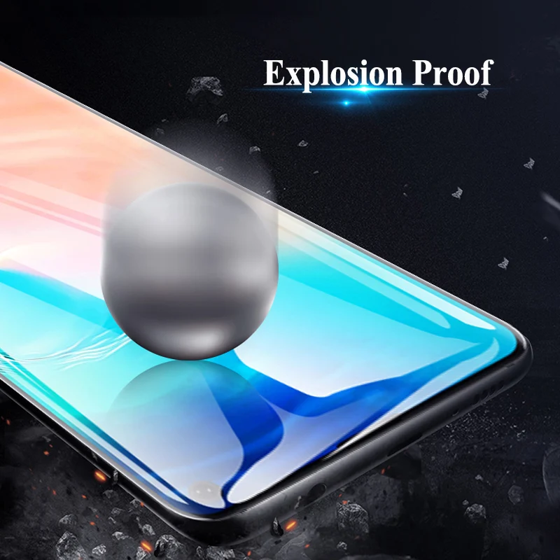 6D полное изогнутое 5D закаленное стекло для Samsung Galaxy S8 S9 S10 S20 Plus 3D Защитная пленка