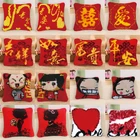 Кнопка-защелка, подушка, модный, любовь, радуга, узор, Подушка-защелка, наборы крючков сделай сам, вышивка крестиком, подушки, ковер, крючок, ковер, цветы