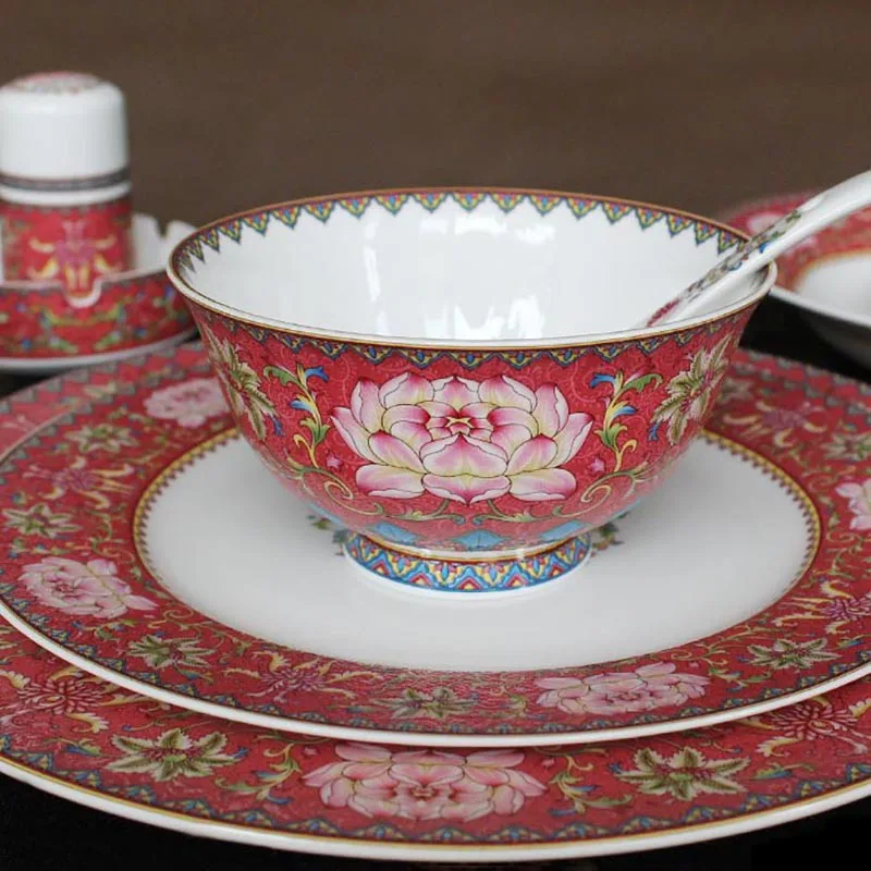 Фарфоровые миски для смешивания рамен 6 дюймов столовая посуда кухни держатель