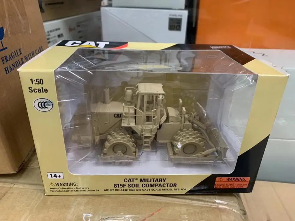 Norscot 1/50 гусеница Cat Military 815F грунтоуплотнитель литый под давлением #55254| |