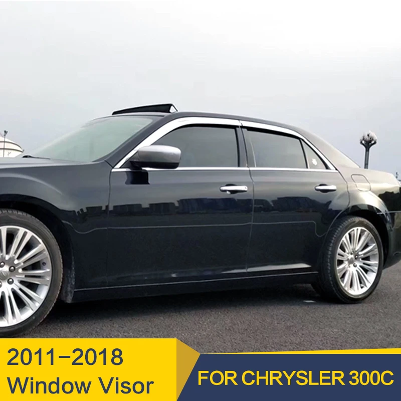 Козырек для окон Chrysler 300c козырек защита от солнца дождя внешний корпус 2011 2018