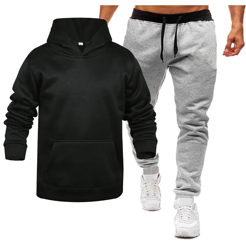 

Мужской спортивный костюм-двойка, Размеры S ~ 3XL