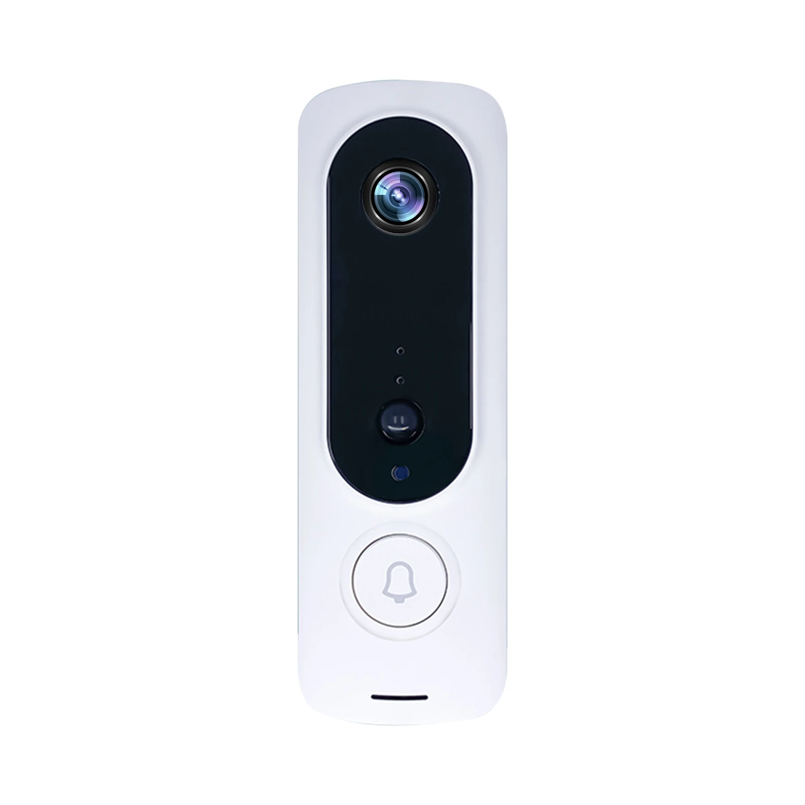 

1080PWireless WIFI видео дверной звонок камера безопасности с ночным видением PIR Обнаружение движения удаленный доступ с 2 шт. 18650 батареи
