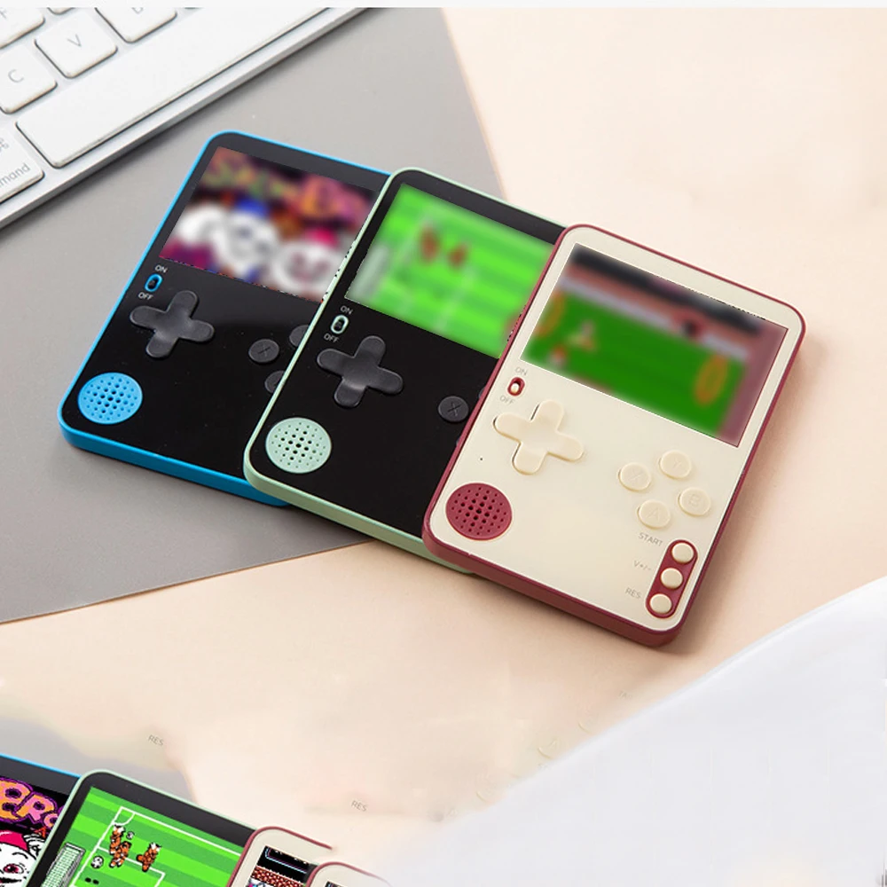 Портативная игровая консоль K10 500 встроенных классических ретро-игр карманные