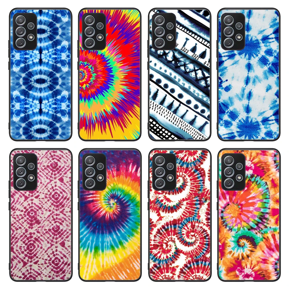 

Tie Dye Art Cover For Samsung Galaxy A02 A10 A20 A21S A31 A40 A41 A42 A50 A51 A52 A70 A71 A72 A03S A32 A22 A82 Phone Case