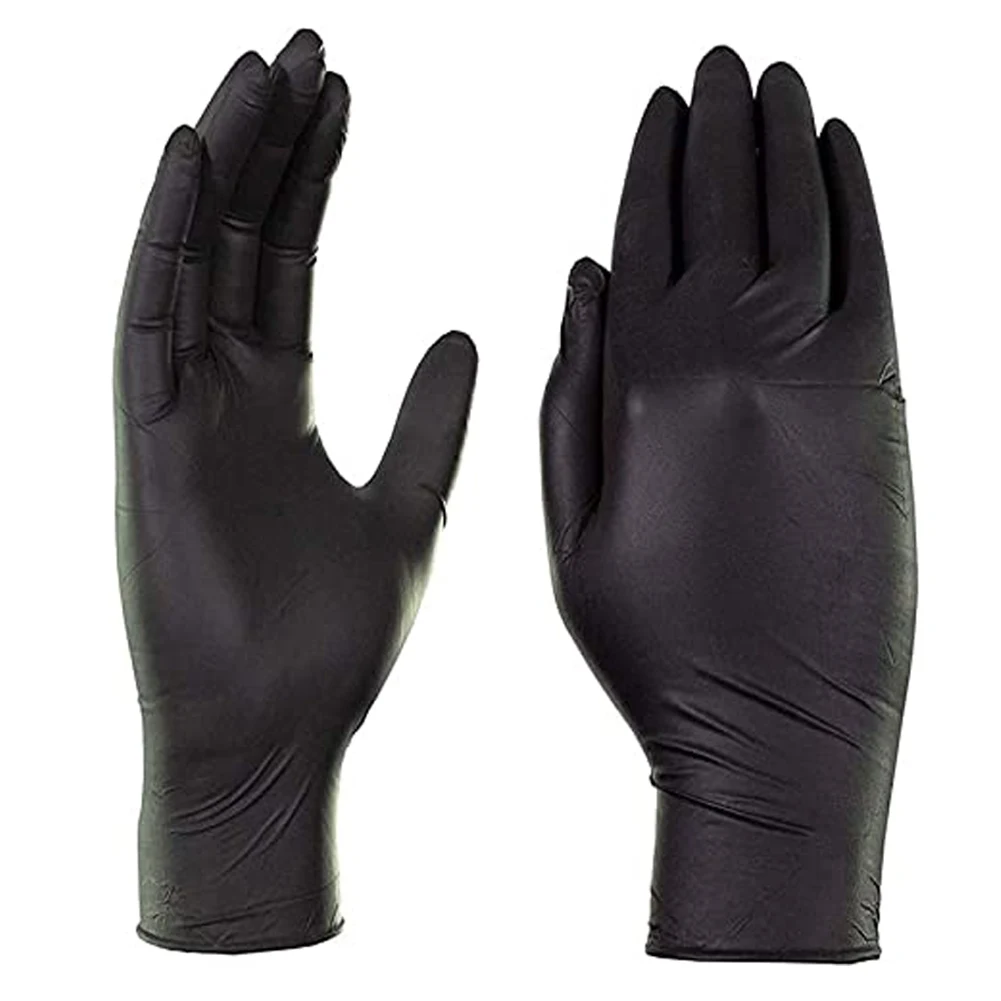 

100 Pairs Disposable Nitrile Gloves Safety Rubber Protection for Working Cleaning Home NC99