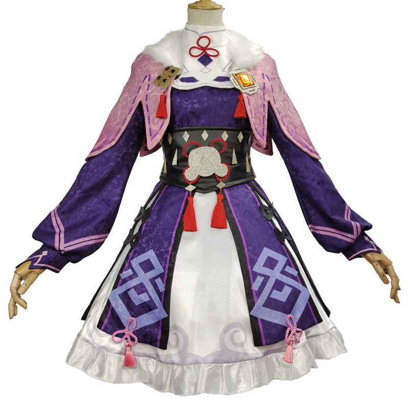 

Hot Game Genshin Impact Yun Jin Cosplay Costume Lolita Dress New Characters Battle Suits Halloween Carnival Party Uniforms