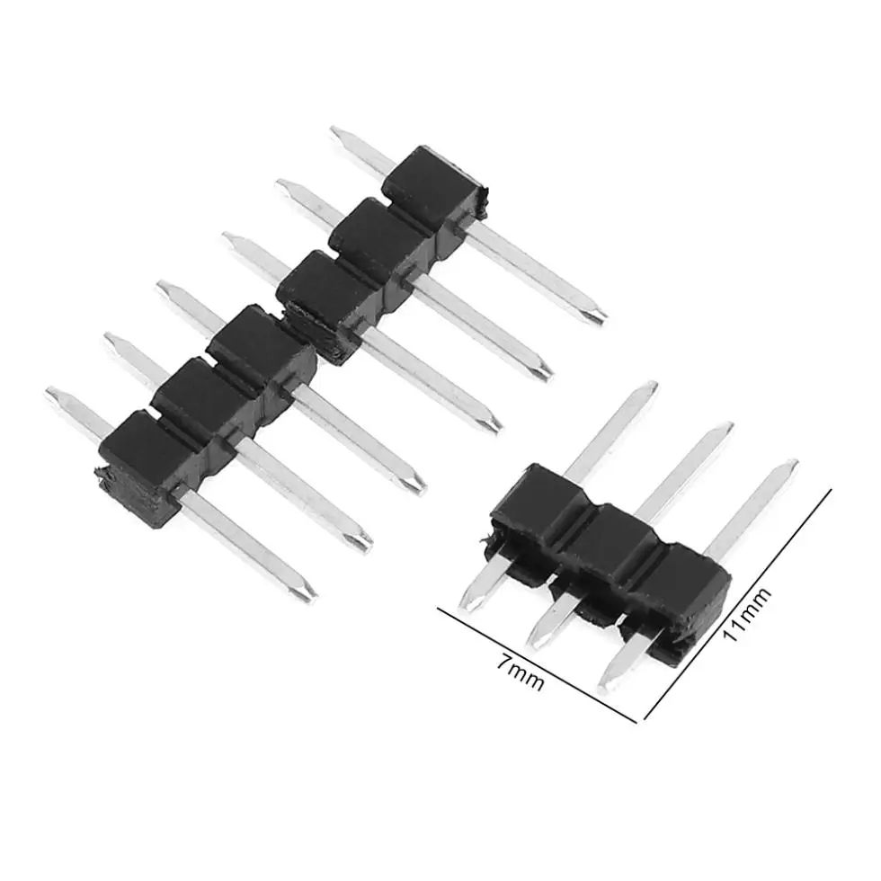 100 шт. XH2.54 3-контактный штыревой разъем для PCB автомобиля | Обустройство дома