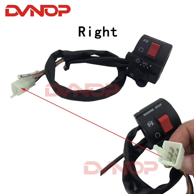 Motorcycle Handlebar Switch Assy Assembly For Suzuki GS125 GN125 GN GS 125 | Автомобили и мотоциклы