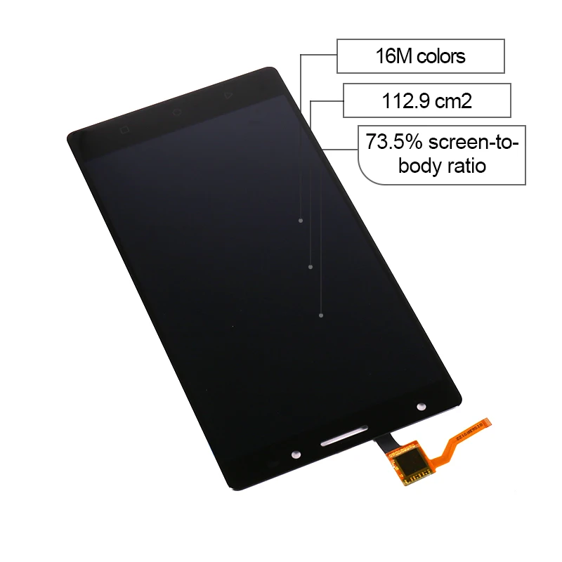 ЖК дисплей и дигитайзер тачскрина в сборе для Lenovo Phab 2 Plus с дисплеем P670