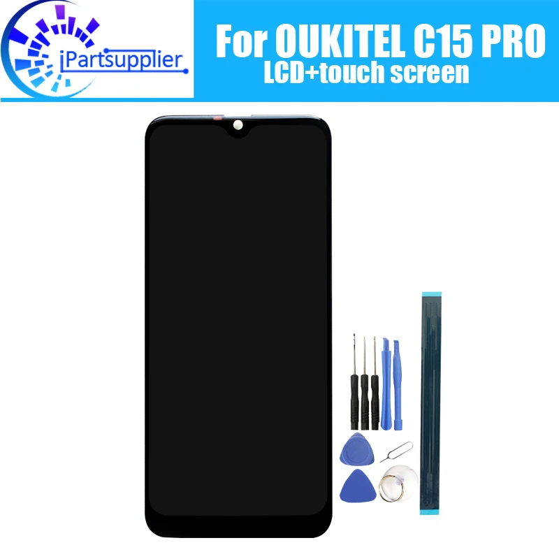 6 09 дюймов OUKITEL C15 PRO ЖК дисплей + кодирующий преобразователь сенсорного экрана в
