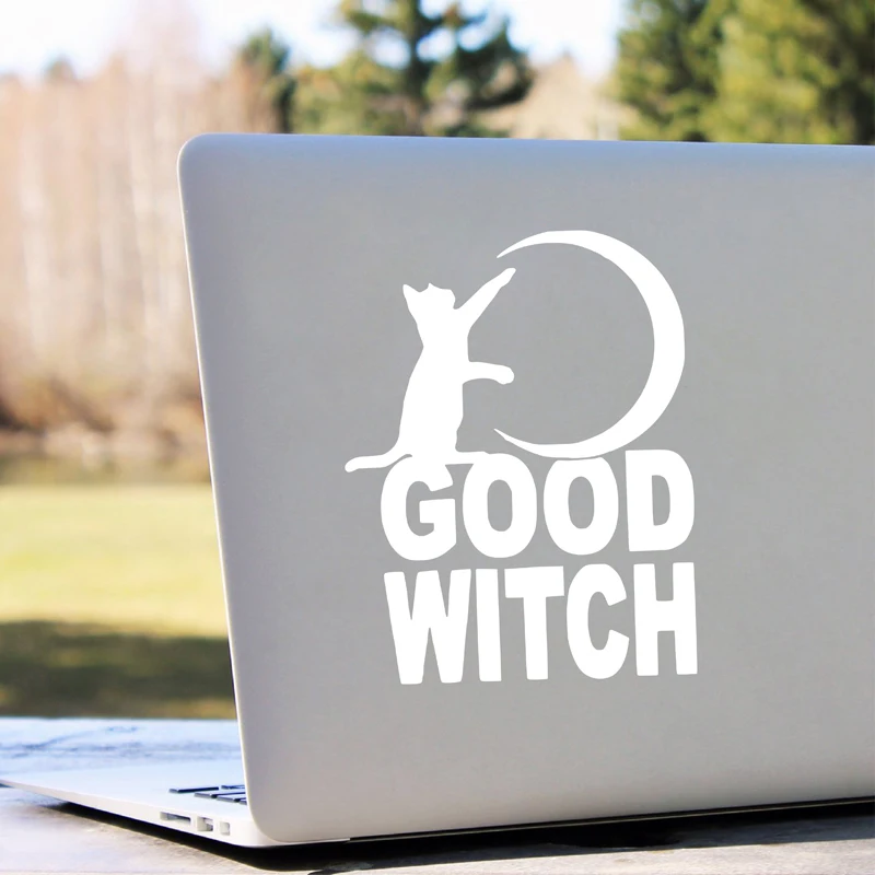 Jptz18cm-12cm зло пентаграмма Луна богиня для украшения окна чехол ноутбука виниловый