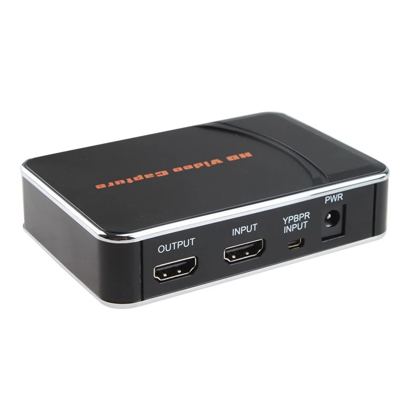 HD игра видео Захват 1080P HDMI YPBPR рекордер для XBOX One/360 PS3 /PS4 одним щелчком мыши без ПК