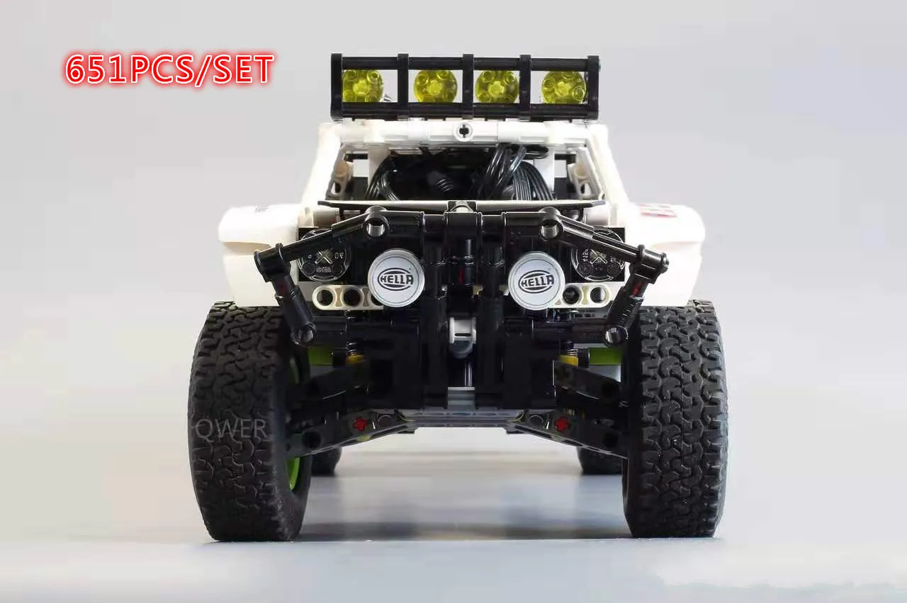 BAJA трофейный грузовик двойной проблемы двигатель мощность функция Fit Technic MOC 4874