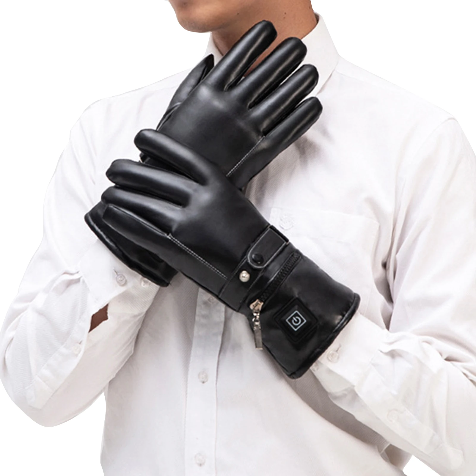 Перчатки С Электрообогревом с USB-зарядкой зимние теплые перчатки подогревом для